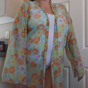 NWOT Savage X Fenty Floral Duster/Robe